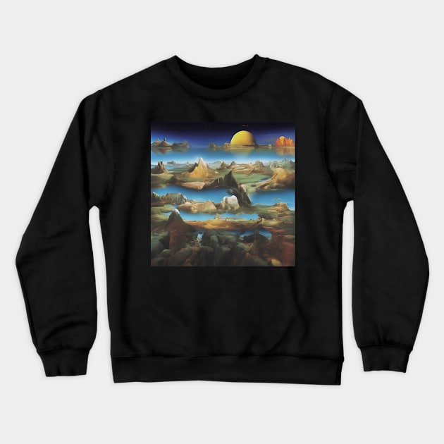 Prsus Prosiesse Resck - Live in Honolulu Crewneck Sweatshirt by Palace of Song